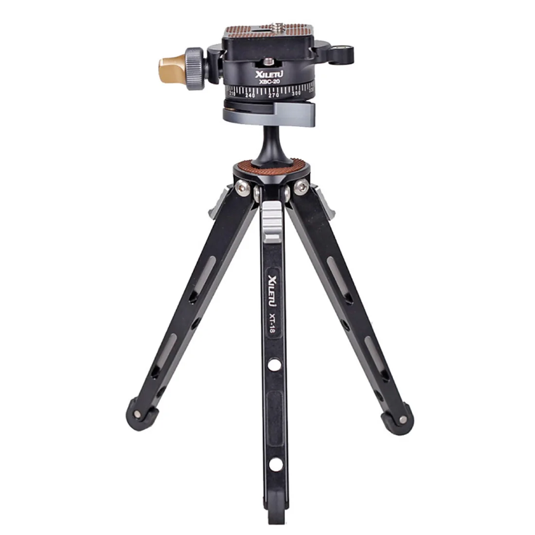Настольный мини штатив XILETU XBC20 + XT18 Штатив с шаровой головкой зажим для XJ 8