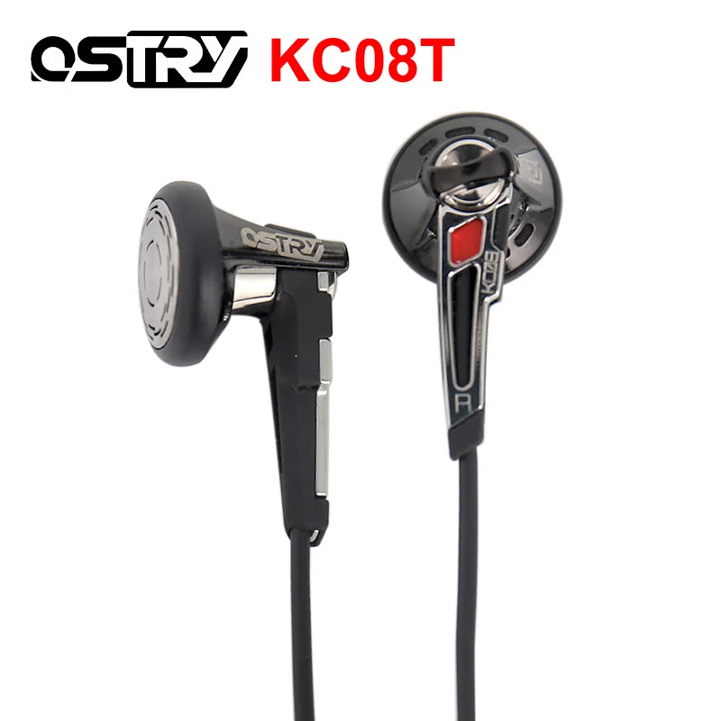 OSTRY KC08T Наушники Hi Fi высокая производительность 3 5 мм коннектор плоского Headplug