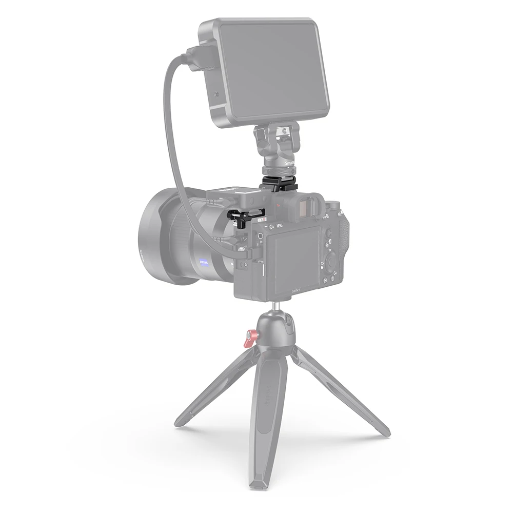 SmallRig A7 III Камера башмак Холодный расширение пластина для Sony A7III A7R светодиодный