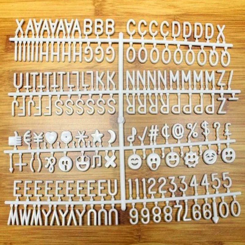 NNRTS Characters For Felt Letter Board 340 Piece Numbers For Changeable Letter Board