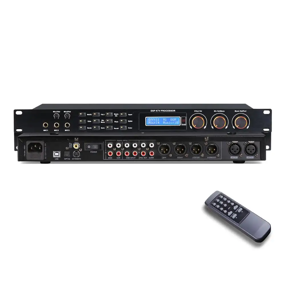 Цифровой процессор depussheng REV7800 DSP с ЖК дисплеем|Усилители мощности| |