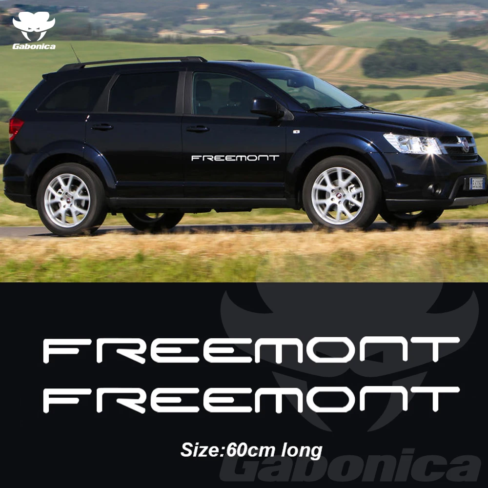2 шт. светоотражающие наклейки на боковые двери автомобиля fiat freemont | Автомобили и
