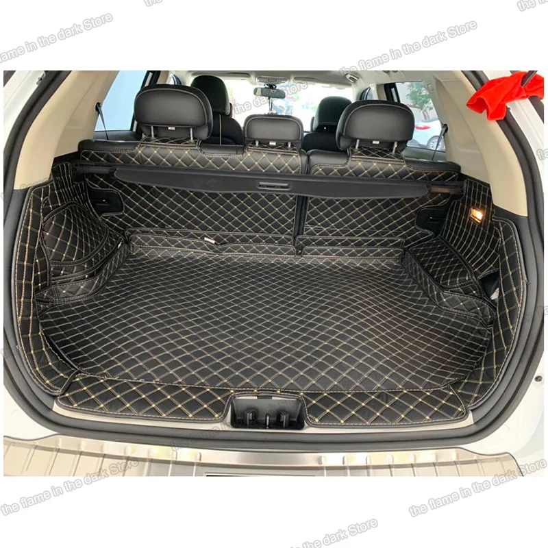 Lsrtw2017 кожаный коврик для багажника автомобиля подкладка груза Proton X70 Geely Boyue Atlas 2017