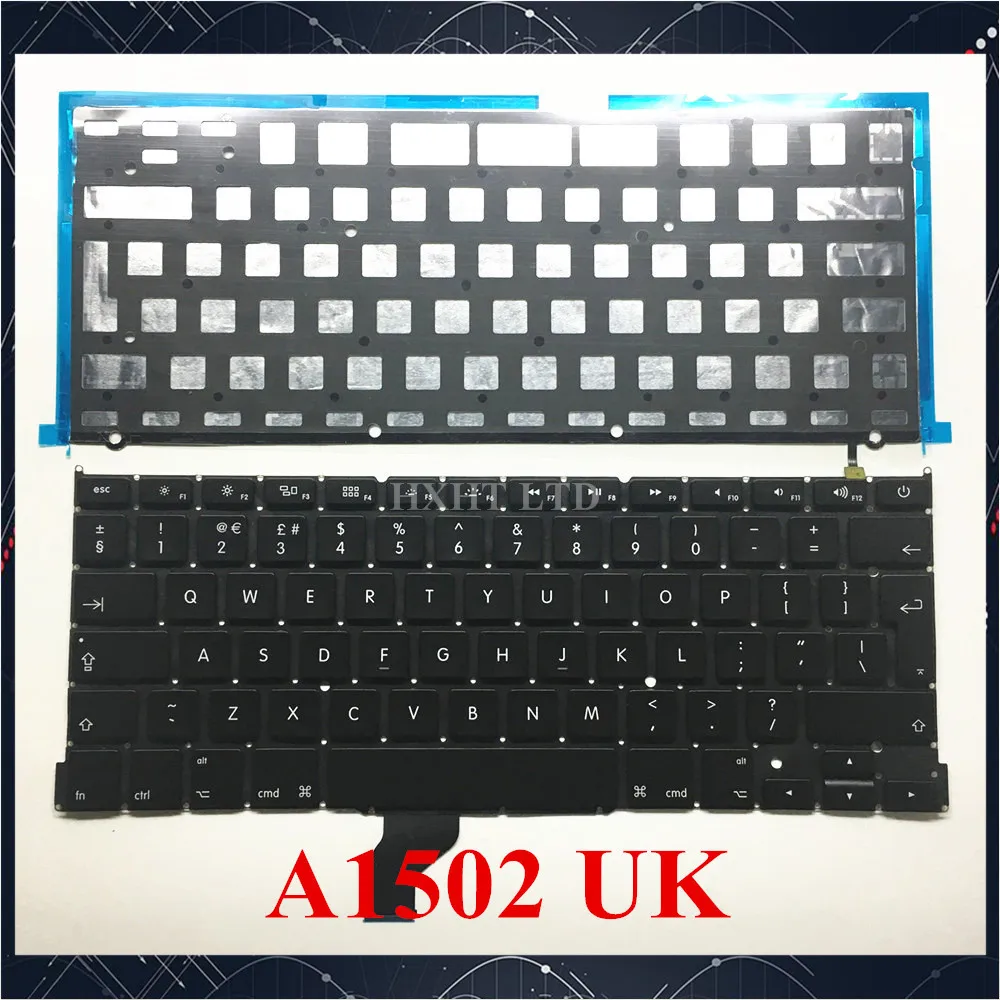 Новая клавиатура A1502 UK с подсветкой для Apple Macbook Pro Retina 13 &quotA1502 Клавиатура ноутбука