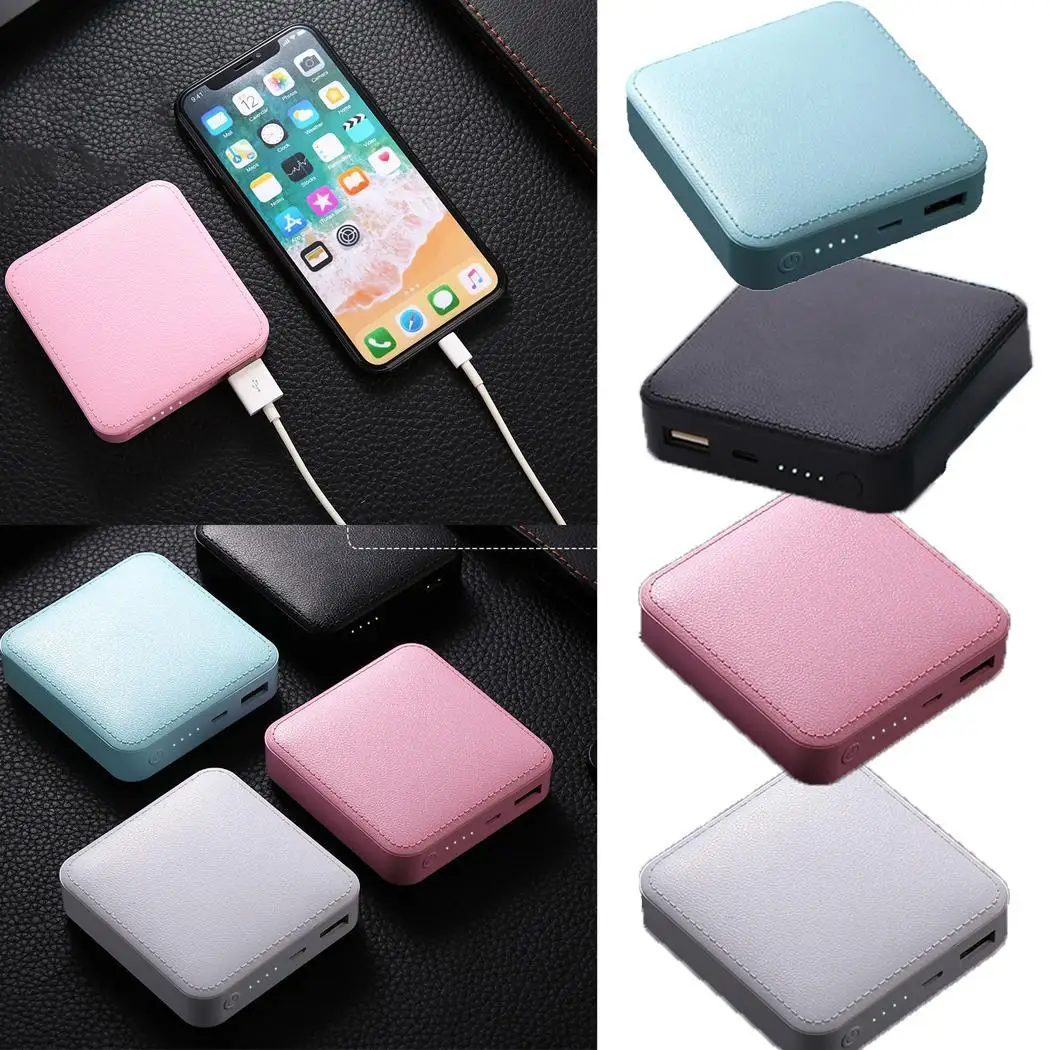 Ультра тонкий портативный Банк питания большой емкости 5 V/2.1A прямоугольник