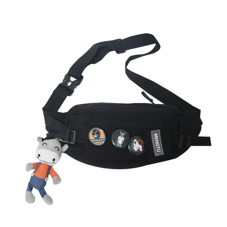 

2021 new Harajuku inschao brand leisure student couple's messenger bag