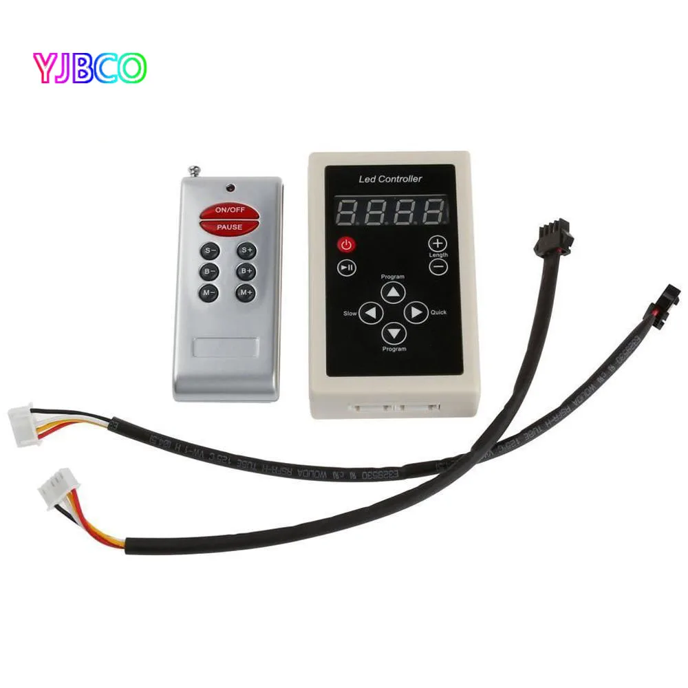 5M LPD6803 Dream color 150 светодиодный s IP30/IP65/IP67 Светодиодный 5050 RGB Car Ligh Strip t + 133 Change RF Controller