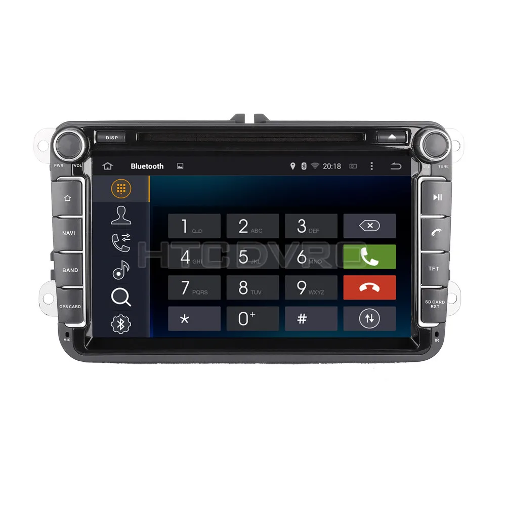 Автомагнитола ymodbht 8 дюймов 4G Восьмиядерный процессор Android 9 0 7 1 для VW