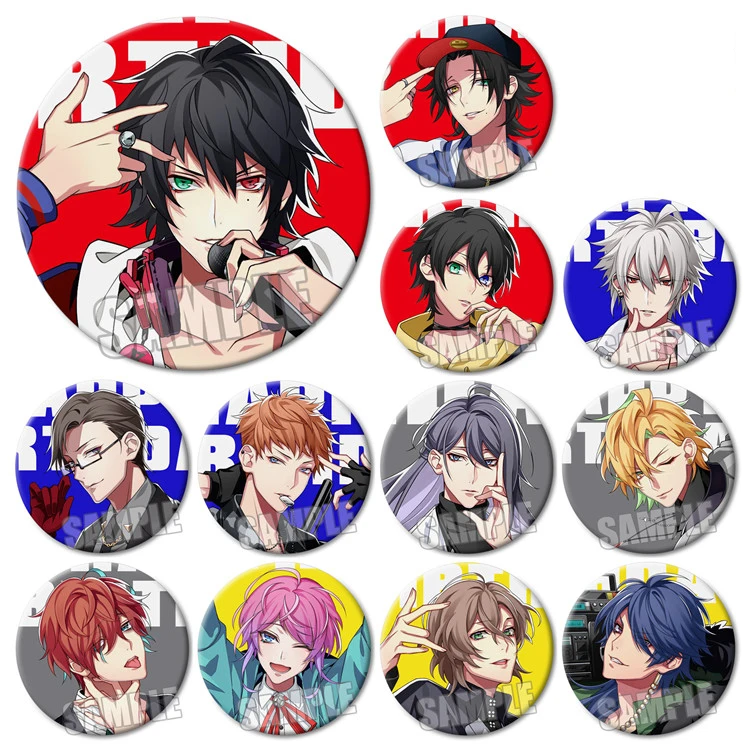 1 шт. 58 мм аниме дивизион Бэтмен косплей значки брошь DRP Yamada Ichiro булавки коллекция