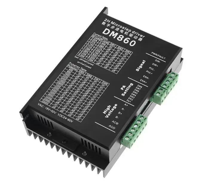 Stepper driver DM860 Two-phase stepper motor 24-80VDC for 57 86 nema 23 24 | Обустройство дома