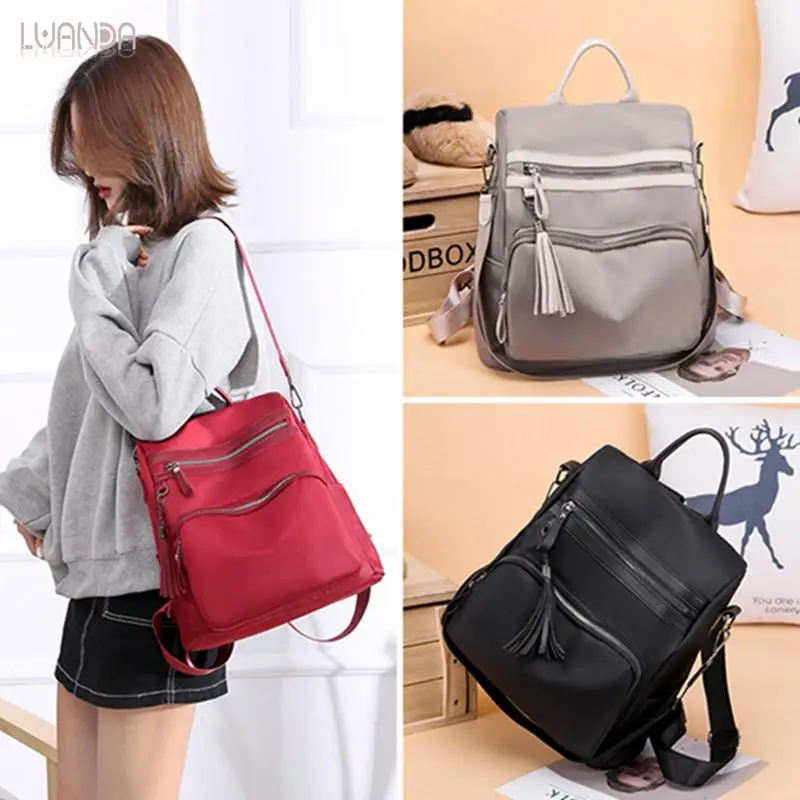 Модный рюкзак для женщин Оксфорд рюкзаки подростков девочек высокое качество