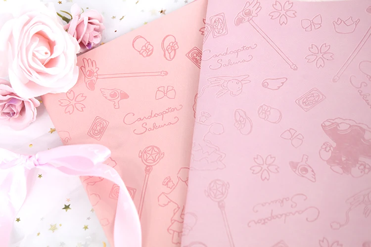 Аниме cardcaptor карта captor sakura Звездная волшебная палочка записная книжка канцелярский костюм косплей