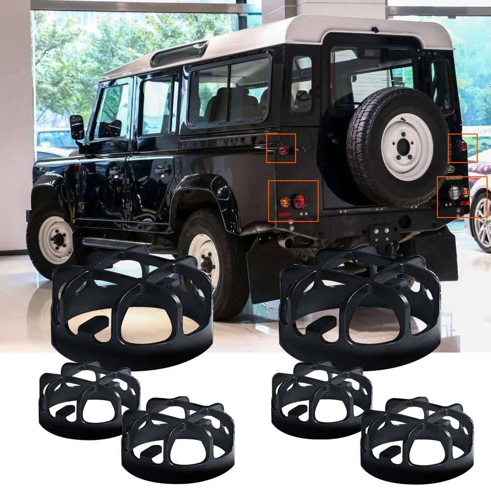 Передние и задние противотуманные боковые фары Крышка для Land Rover Defender 90 110 детали