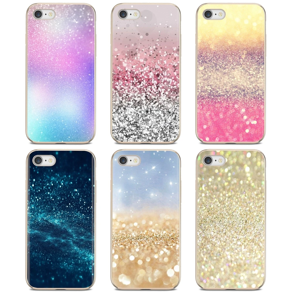 Пастельный Фиолетовый Блестящий Мягкий силиконовый чехол для Samsung Galaxy A3 A5 A7 A9 A8 Star