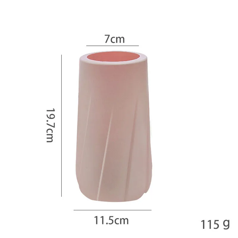 Ваза для цветов домашняя Цветочная композиция гостиной оригами пластиковое