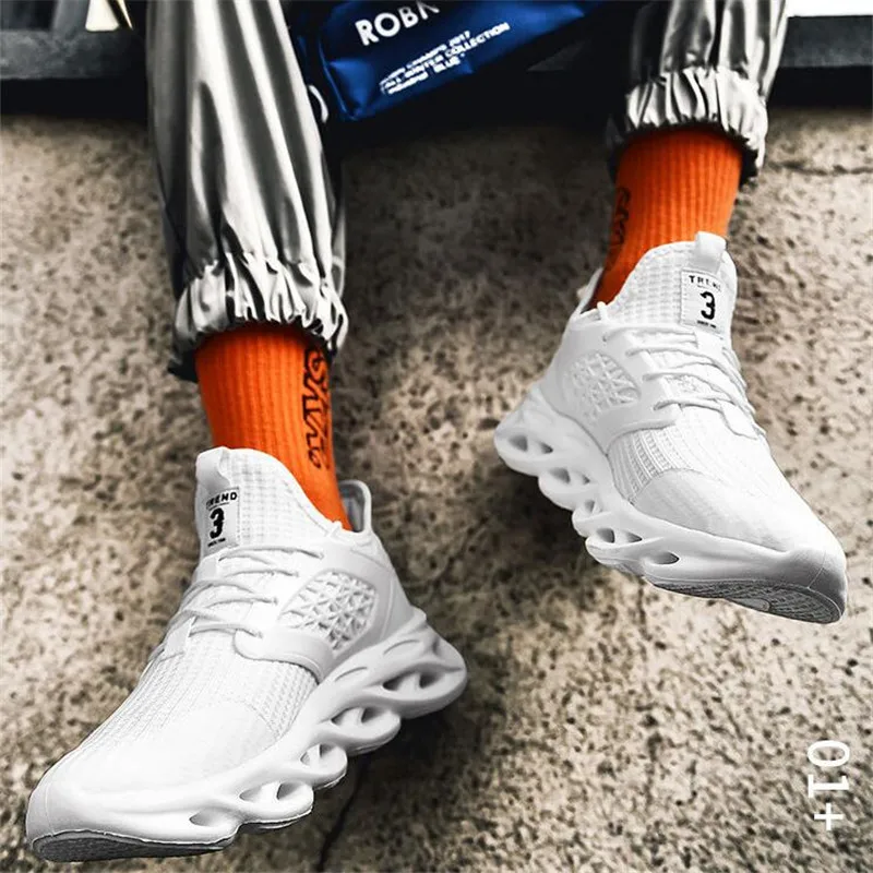 

Krasovki Men Sneakers Running Shoes Big Size 39-48 Unisex Breathable Training Shoes Men's Fashion outdoor Mesh Sports Shoes