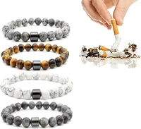 smoking cessation bracelet triple mens powerful treatment smoke free health lymphatic drainage tiger eye bracelet 2022 new