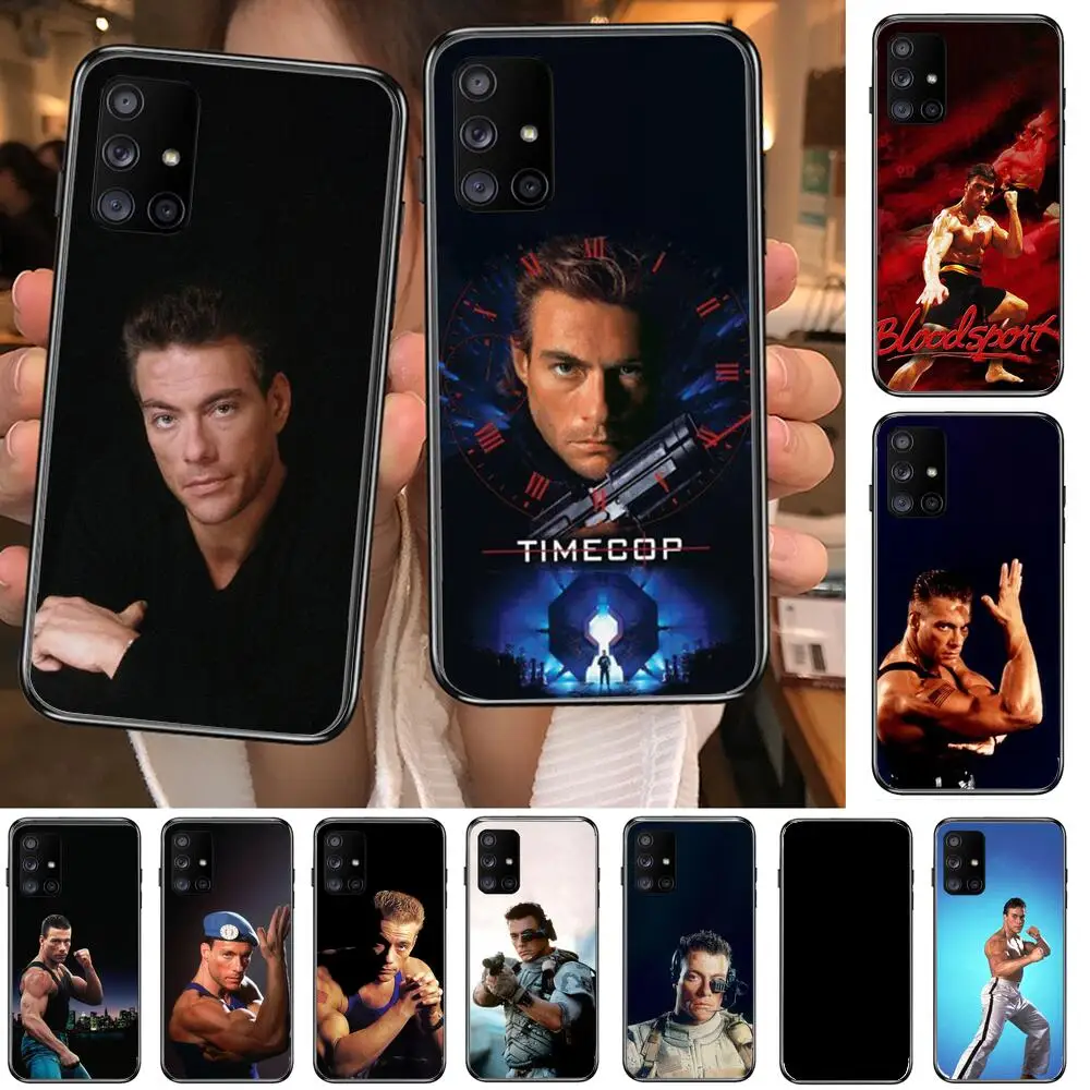 

jean-claude van damme Cover Phone Case Hull For Samsung Galaxy A 50 51 20 71 70 40 30 10 80 E 5G S Black Shell Art Cell Cove