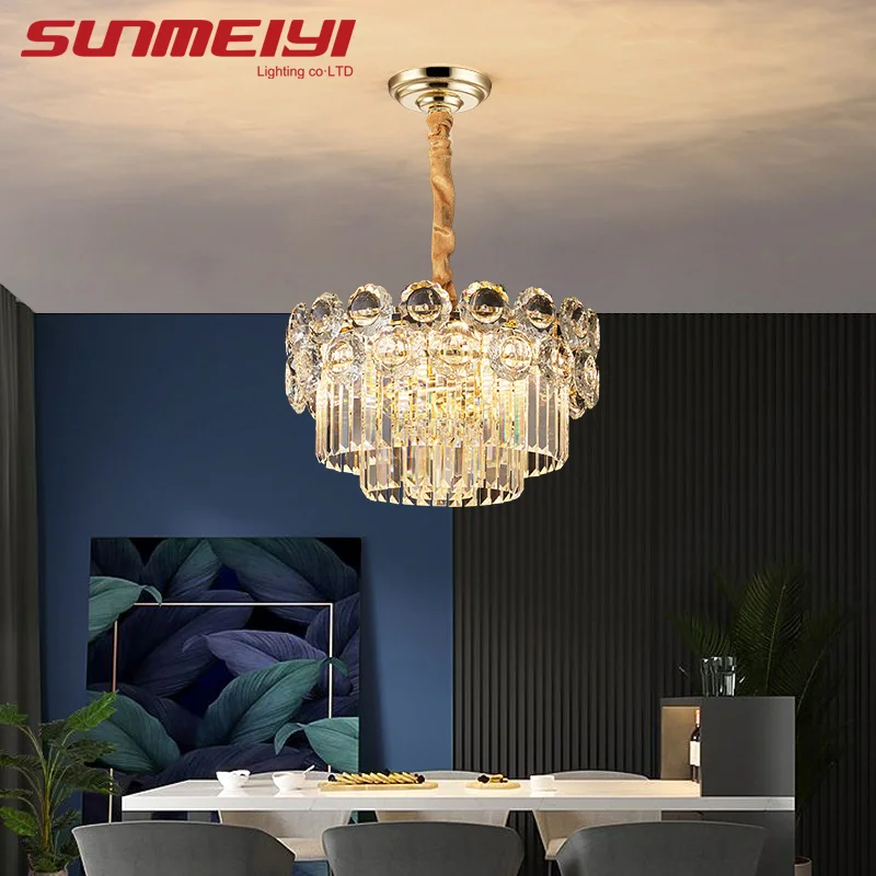 

Modern Led Chandeliers Ceiling Crystal Hanging Lamp For Dining room Bedroom Kitchen Fixtures Home Decor lustres de plafond