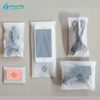 integrity cpe open top frosted packaging bags translucent plastic digital electronic product cell phone battery package pouches