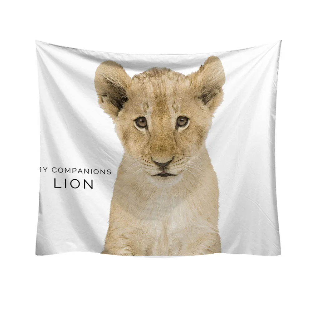 tapestry wall hanging carpet Home Decoration Fashion Tapestry Planet Animals Pattern Style Decorative Decor#G9 | Дом и сад