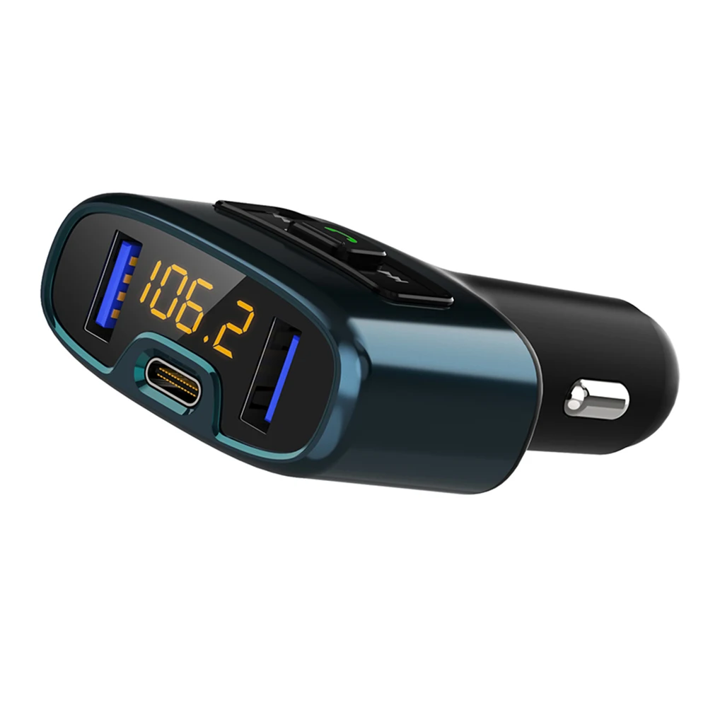 1 шт. Новый адаптер fm передатчика ABS 12 В Usb прикуривателя для музыкального