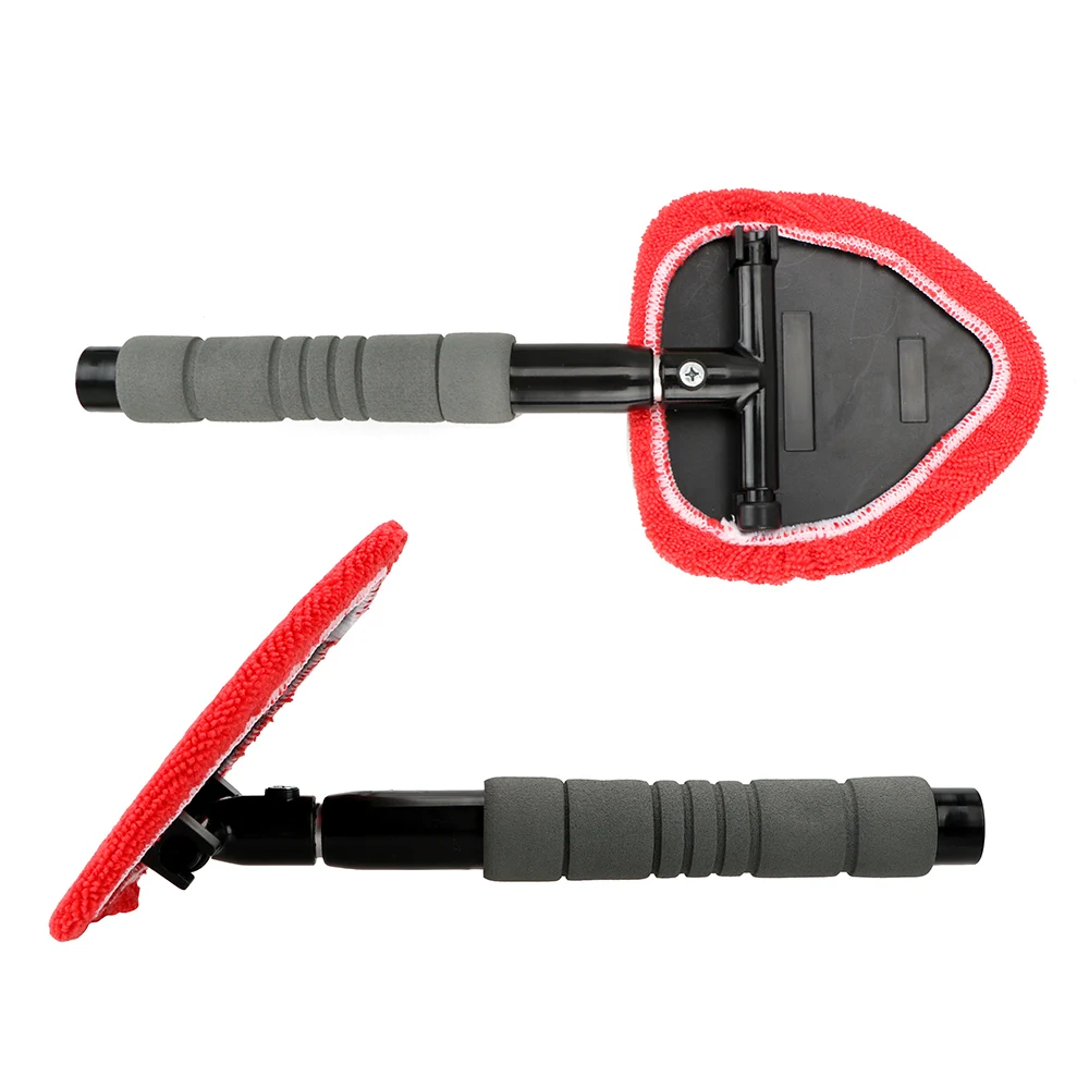 

Car Window Cleaner Window Scraping Mist Eliminator Microfiber Telescopic Window Glass Cleaner Car Windshield Cleaning Brush