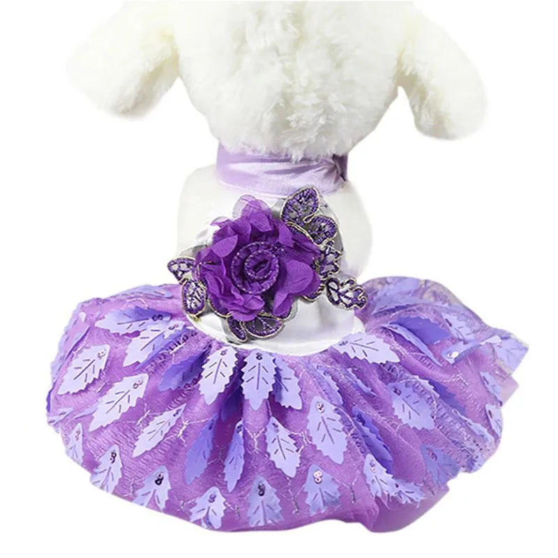 Домашнее собачье свадебное платье щенок Свадебный костюм для маленьких собак