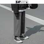 Мужские брюки-джоггеры в стиле ретро, с широкими штанинами