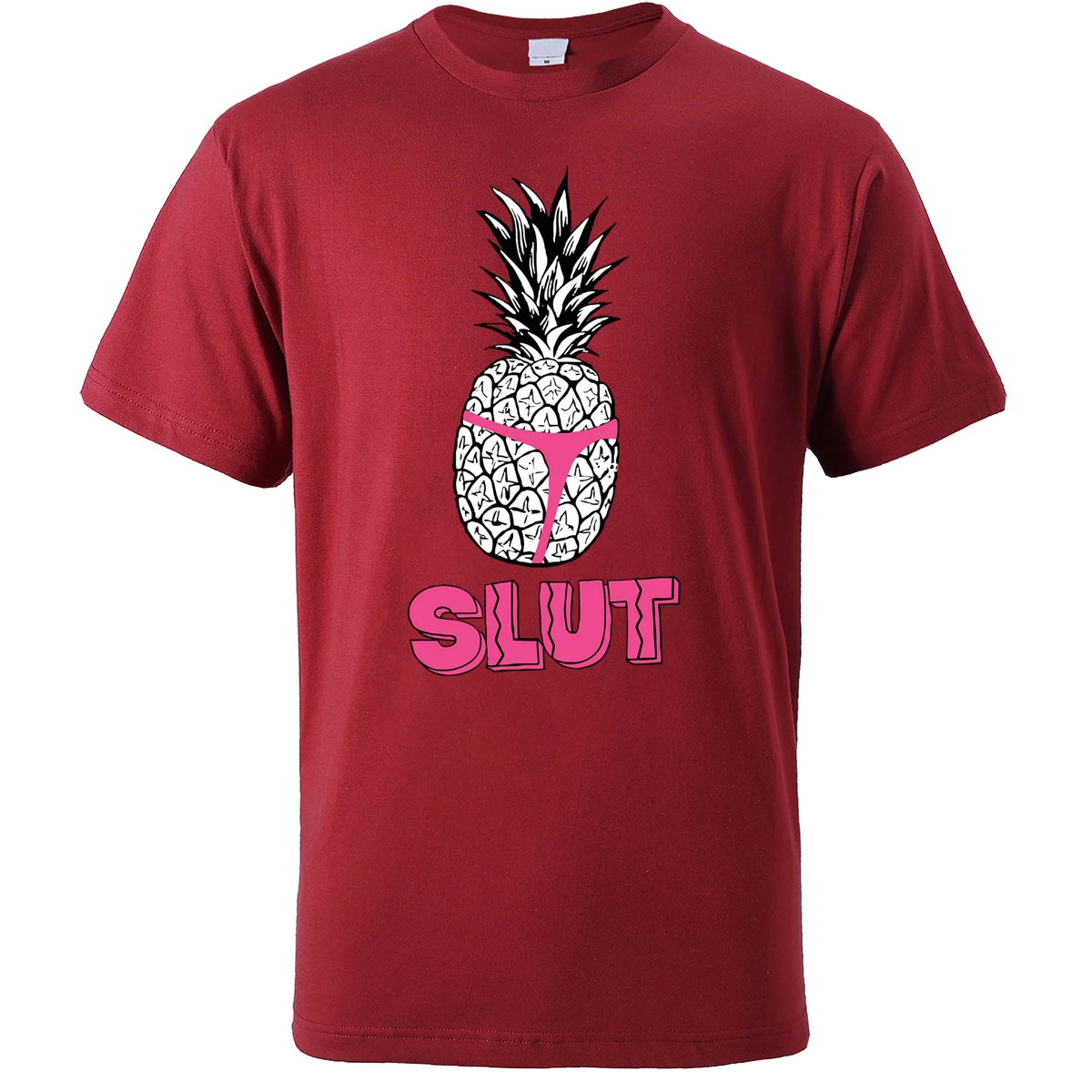 Спортивная одежда с забавным принтом ананаса мужские футболки в стиле хип-хоп