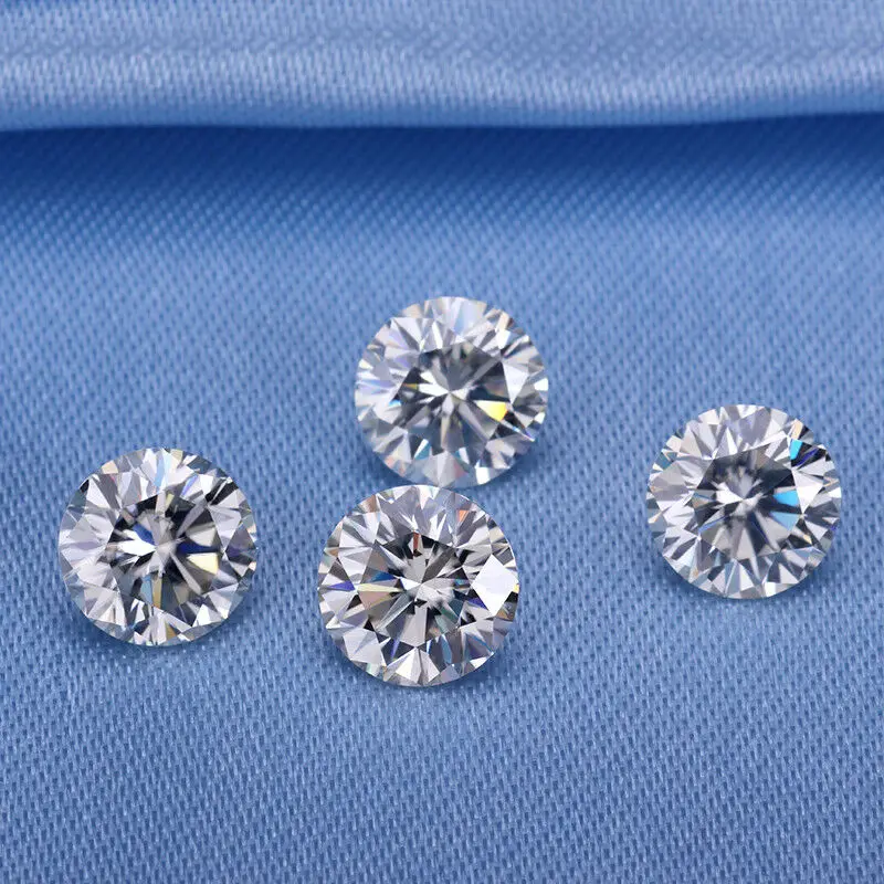 В том числе сертификаты на продажу Муассанит D Color 2 5 ct 8 мм VVS1 Round 3 Ex бриллиантовой