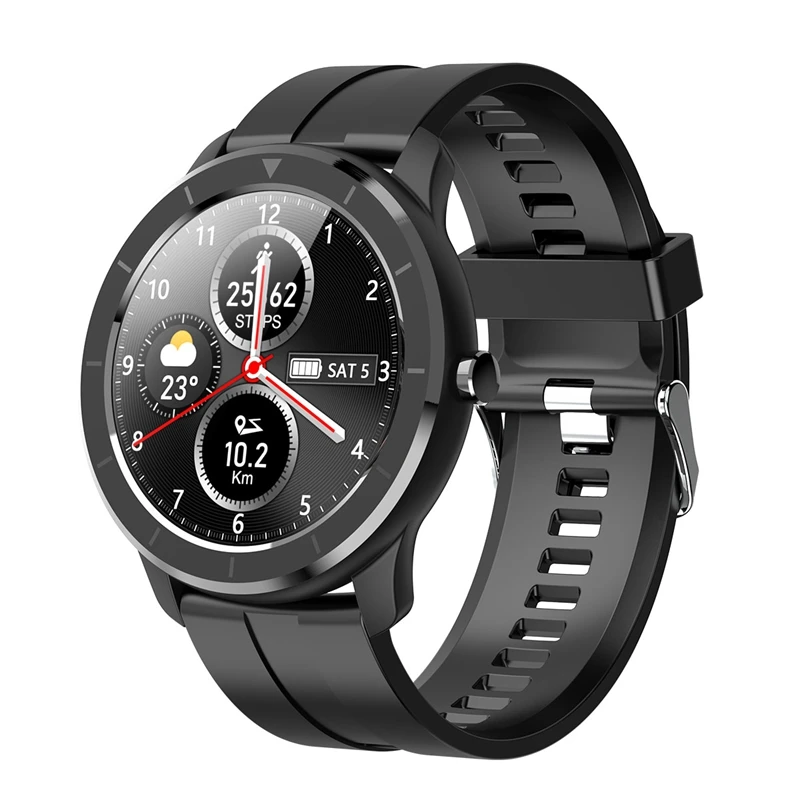 T6 спортивные Смарт часы с полным прессом Sn IP68 Водонепроницаемые 2020 для Android IOS