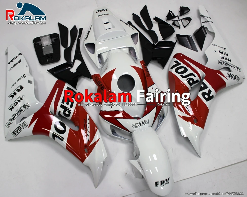 

Обтекатели для Honda CBR1000RR 06 2007 CBR 1000RR 2006 07 CBR1000 RR Aftermarket комплекты мотоциклетных обтекателей (литья под давлением)