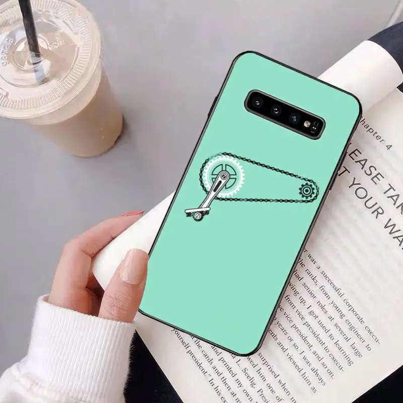 

BIKE CYCLING Art Phone Case Coque For Samsung Galaxy S20 Ultra S8 S9 PLUS S10 E J600 J6 2018 Cover Accessories