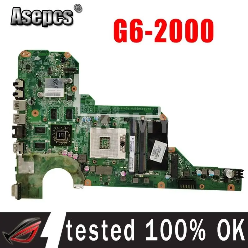 680569-001 680569-501 Материнская плата для ноутбука hp pavilion G4-2000 G6-2000 g7 с 100% полностью