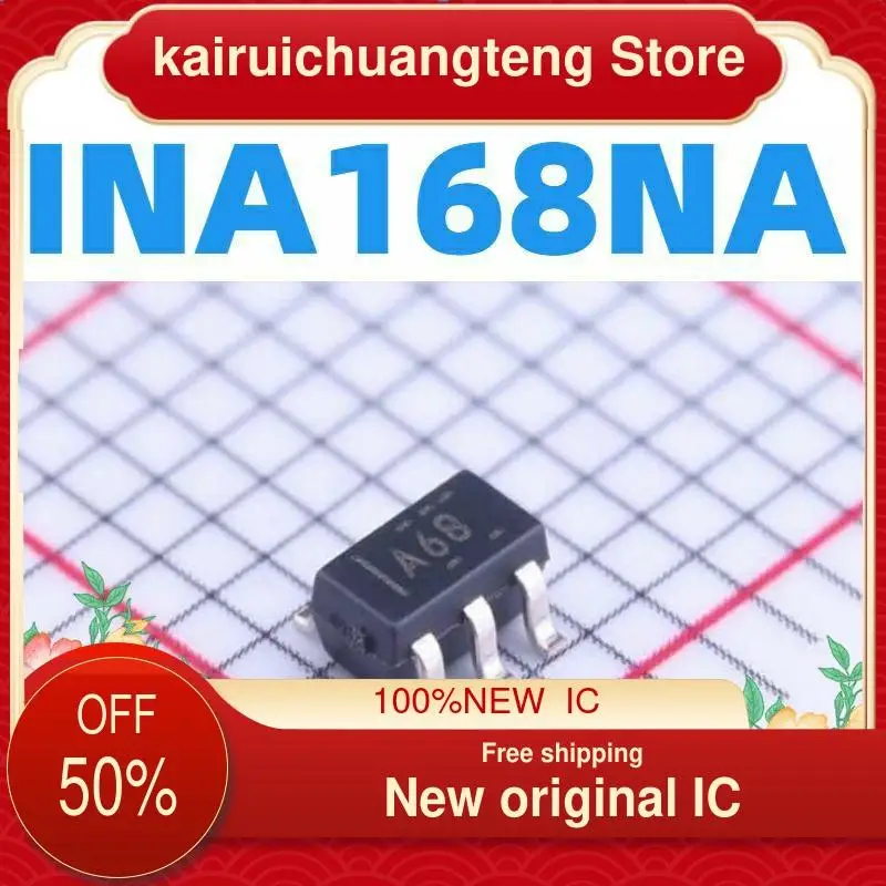 

(1 шт.) INA168NA/3K SOT23-5 INA168NA A68 новый оригинальный IC