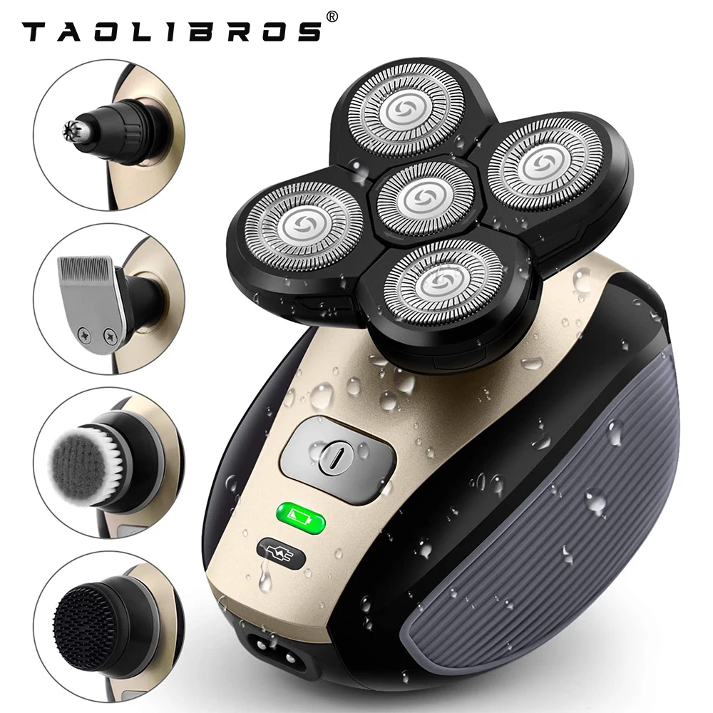 

Мужская перезаряжаемая многофункциональная бритва TaoLiBros 4 в 1 5D
