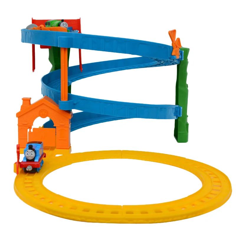 Набор дорожек Thomas And Friends Percy's Raceway литой металлический поезд коллекционная