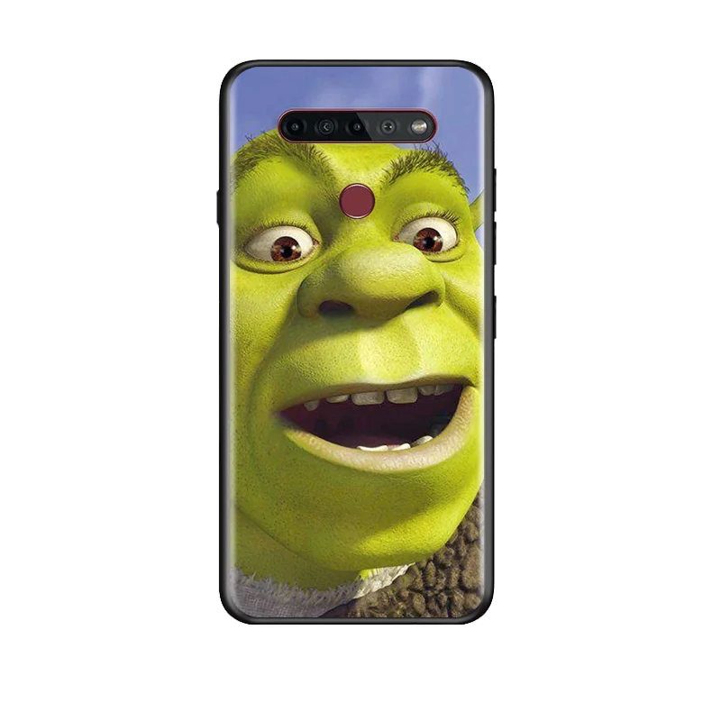 

Cartoon Cute Monster Sshrek For LG G8 V30 V35 V40 V50 V60 Q60 K40S K50S K41S K51S K61 K71 K22 ThinQ 5G Phone Case