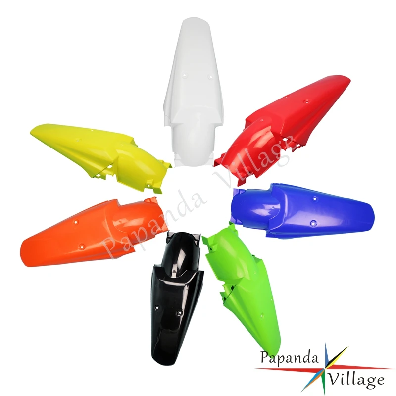 Синее пластиковое заднее крыло для мотокросса внедорожные задние брызговики