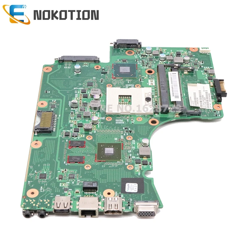 NOKOTION V000225190 V000225180 6050A2452501-MB-A01 для Toshiba Satellite C665 C650 Материнская плата ноутбука HM65 DDR3 GT315M GPU