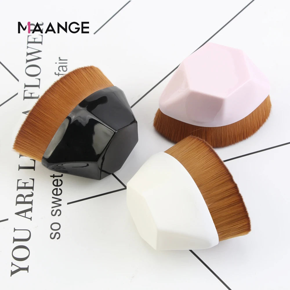 MAANGE 1 шт. кисть для основы Порошковая Косметика Кисть, косметические инструменты набор высокого качества портативная Кисть для макияжа
