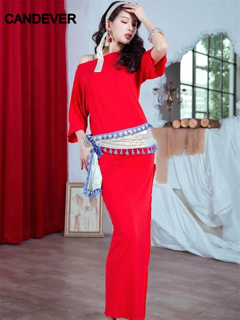 Женский тренировочный костюм для танца живота Baladi набор костюма тренировок