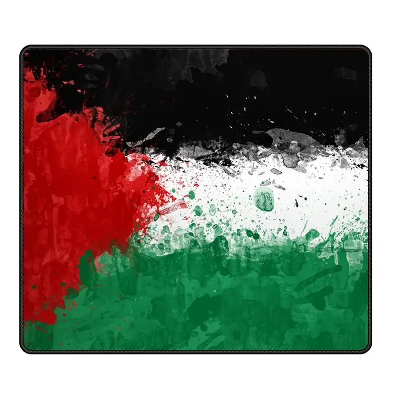 

Palestine Cool interesting Gaming Player desk laptop Rubber Mouse Mat Game Office Work Mouse Mat pad Laptop Cushion mousepad