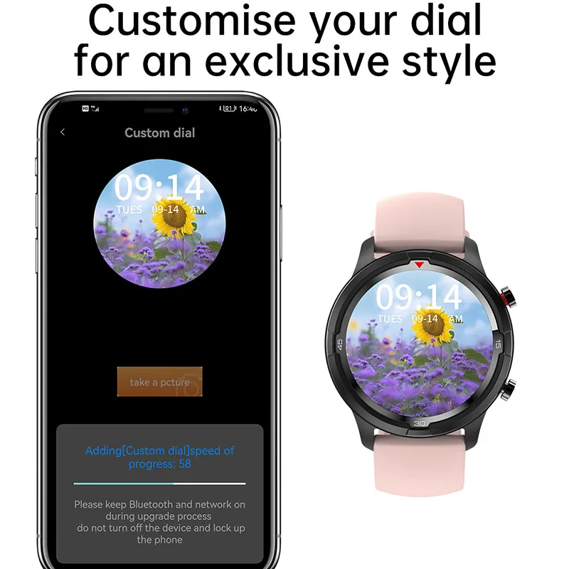 bluetooth call smart watch men sports fitness tracker with local music connect tws headset mens smartwatch for android ios phone free global shipping