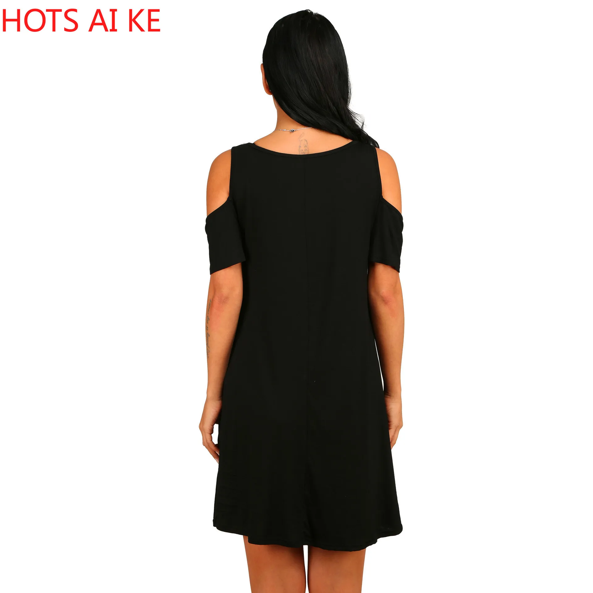 

HOTS Summer Dress for Women 2021 Solid Beach Female Off Shoulder Long Vestidos Beach Sexy Sundress Casual Dress