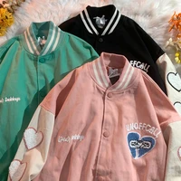 outer ladies couple jackets tops teen jackets ladies tops couple cardigans high quality baseball uniforms top clothing 2021 new