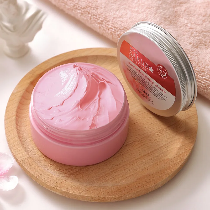 Сакура маска для лица увлажняющая поры уход за чистым маслом растительная Eeeence