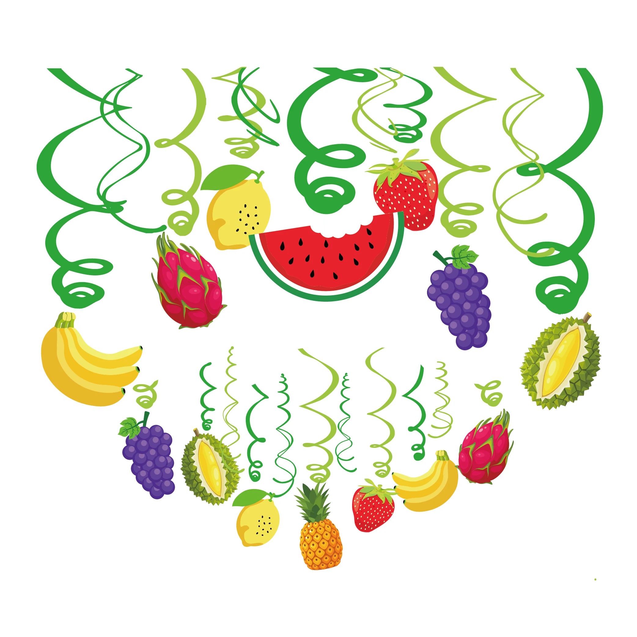 Фруктов для детей на день рождения украшения вечеринок вечерние воздушный шар в