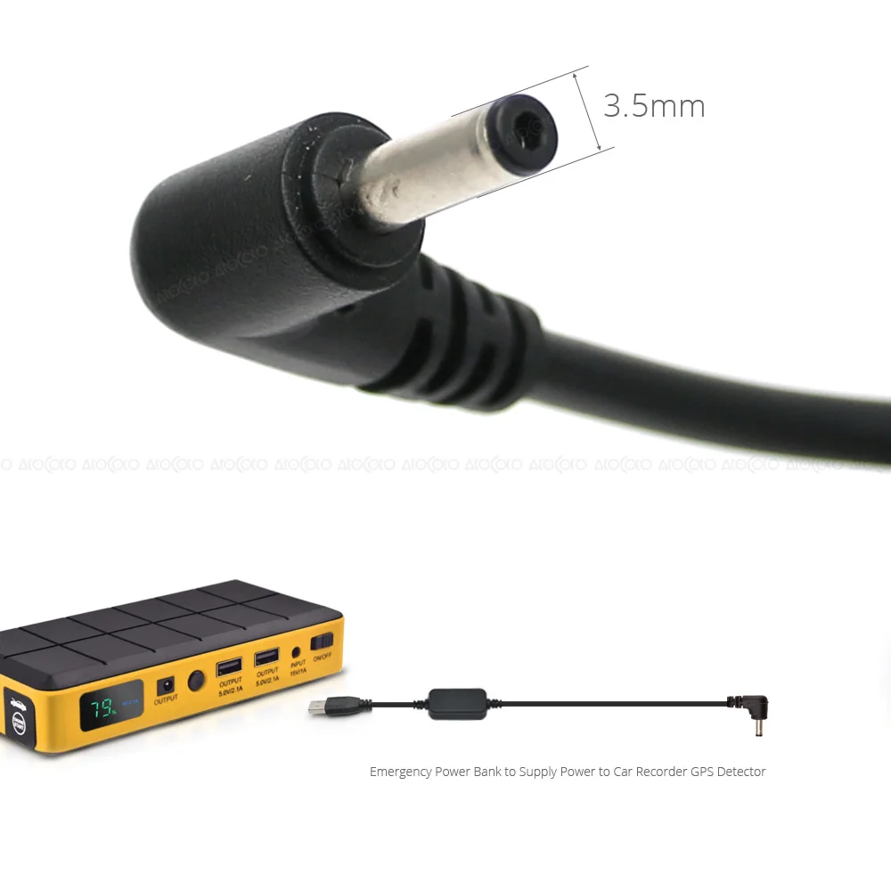 1 м 3 USB DC 5 В до 12 в мм разъем для автомобильного зарядного устройства адаптер GPS